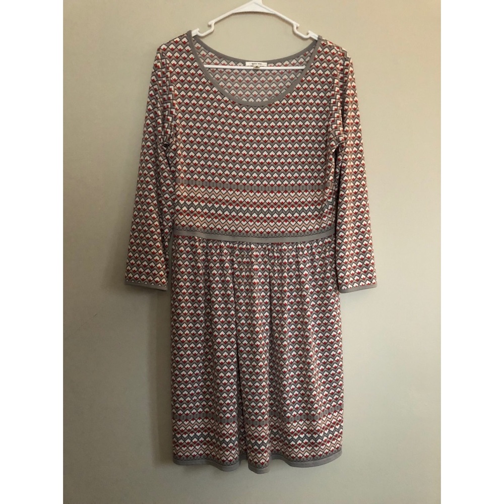 Midi Print Dress